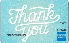 American Express® Gift Card - Thank Teal